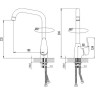 Излив LEMARK для LM3305C, хром LM8566C